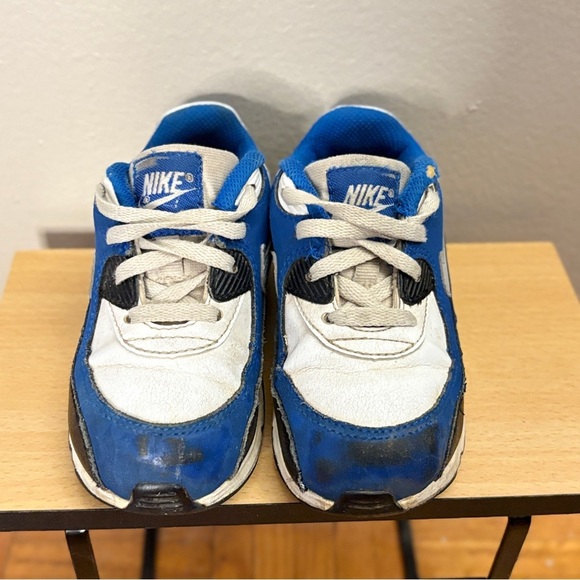 Nike Air Max Kids Sneakers - Blue, White, Black - Picture 4 of 16